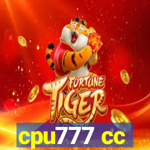 cpu777 cc